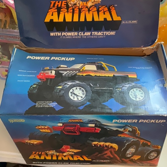 1984 VINTAGE GALOOB THE ANIMAL WITH POWER CLAW TRACTION - Picture 3 of 5